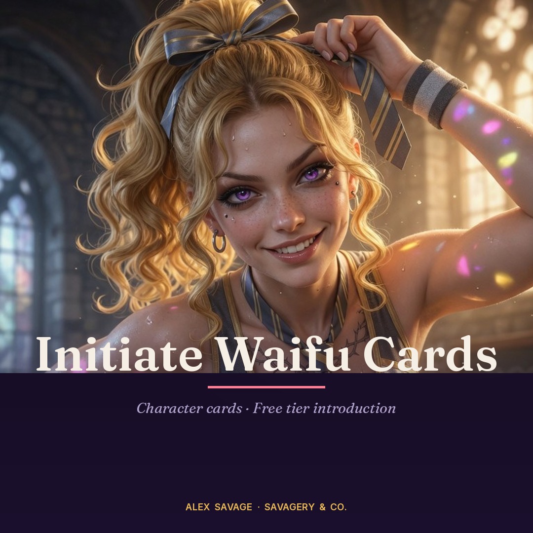 Initiate waifu cards collection