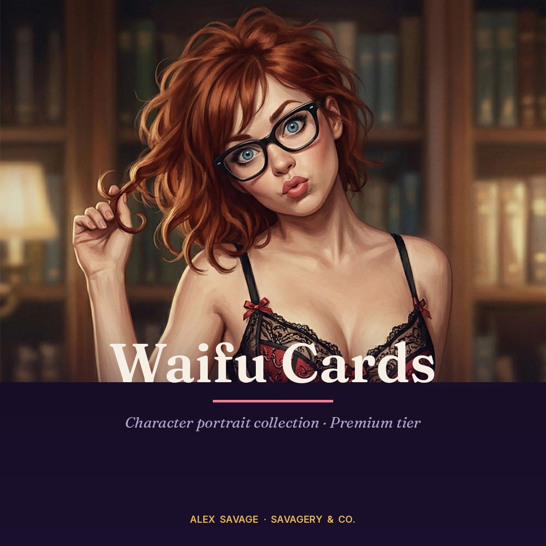 Waifu cards collection